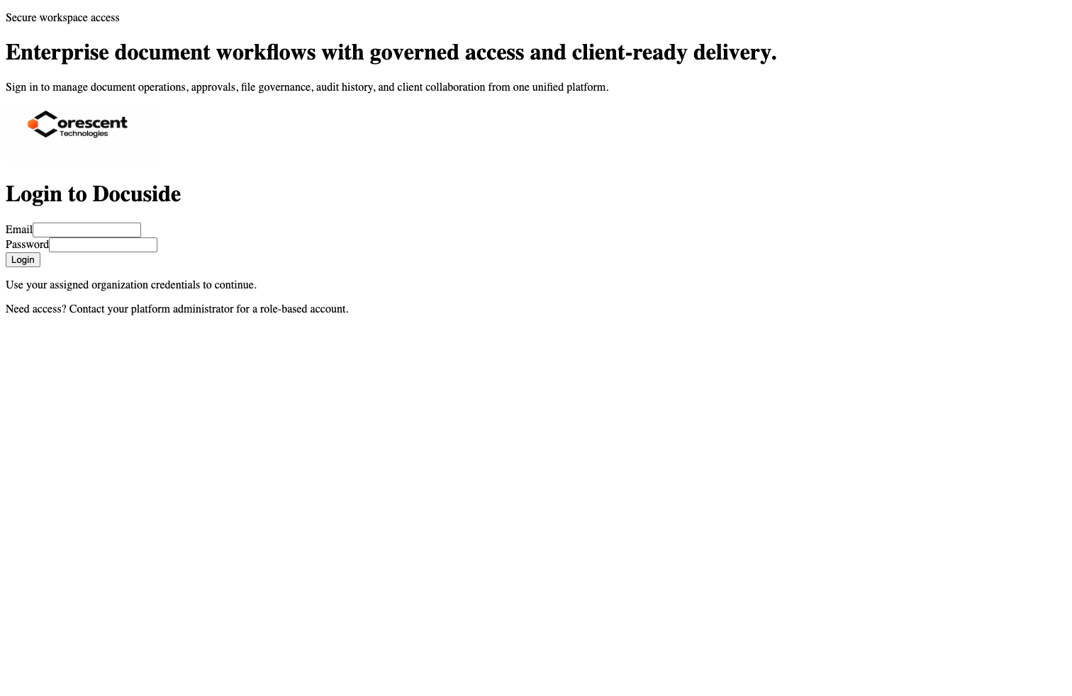 Roles and permissions